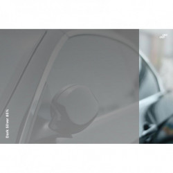 Autofólia Dark Silver 0,5x3m (15%)