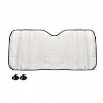 Clona na predné sklo strieborná - 145x70 cm