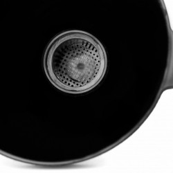 Lievik na palivo 3-dielny čierny