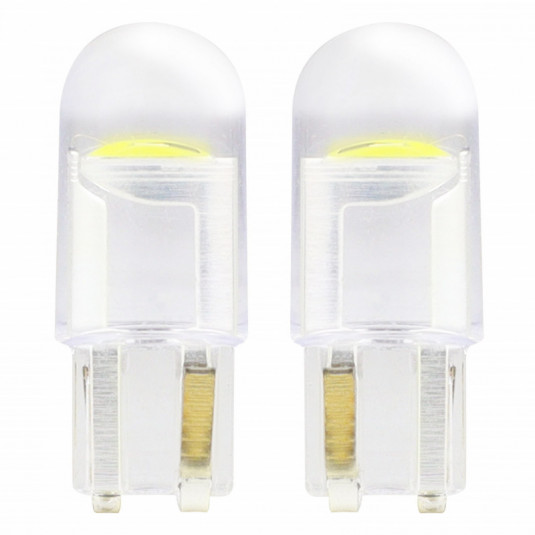 LED žiarovky STANDARD T10 W5W COB HPC 12V Clear white