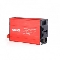 Menič napäta AMiO 24V/230V 300W/600W 2xUSB PI04