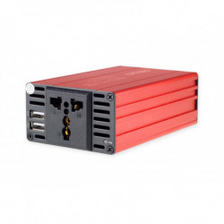 Menič napätia AMiO 12V/230V 300W/600W 2xUSB PI03