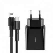 Nabíjačka USB-C PD Baseus Mini, Power Delivery 18W s káblom Lightning 100 cm