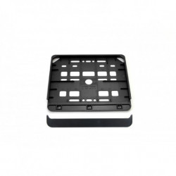 Podložka pod ŠPZ na motocykel – čierna