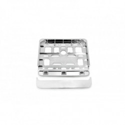 Podložka pod ŠPZ na skúter, motocykel - metalíza