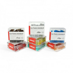 Autopoistky štandarné púzdro 50ks 15A