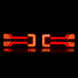 Svetlo zadné združené LED dynamické ĽAVÉ - RCL-01-LR