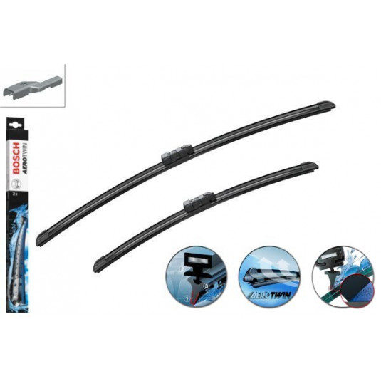 Stierače Bosch Aerotwin sada pre ALFA ROMEO Giulietta [940] (04.10-súč.) 600/450mm