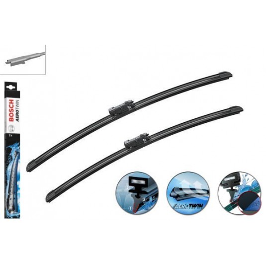 Stierače Bosch Aerotwin sada pre AUDI TTS Roadster [8J9] (05.08-06.14) 550/530mm