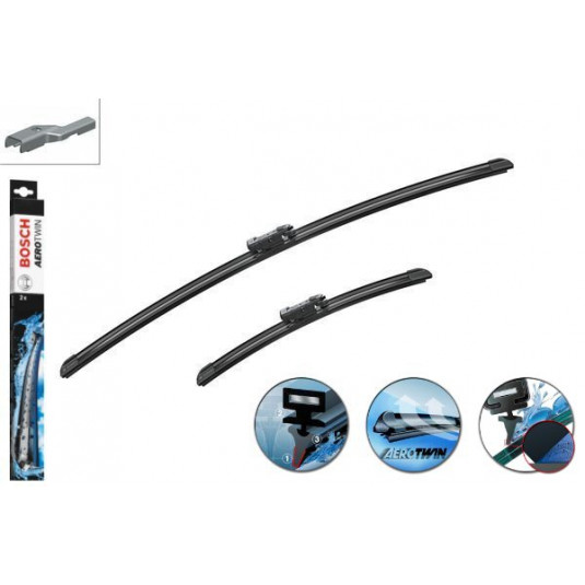 Stierače Bosch Aerotwin sada pre CHEVROLET Trax (11.12-súč.) 650/340mm