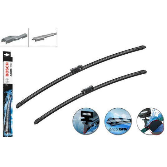 Stierače Bosch Aerotwin sada pre CITROËN DS5 [B81] (09.11-04.15) 725/625mm