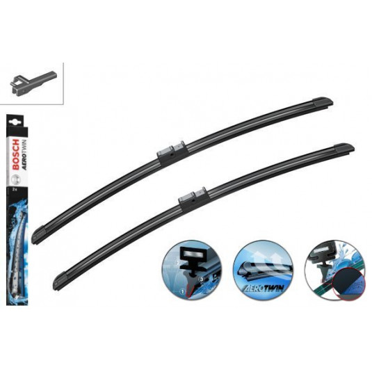 Stierače Bosch Aerotwin sada pre AUDI TT Coupé [8N3] (05.03-06.06) 530/530mm