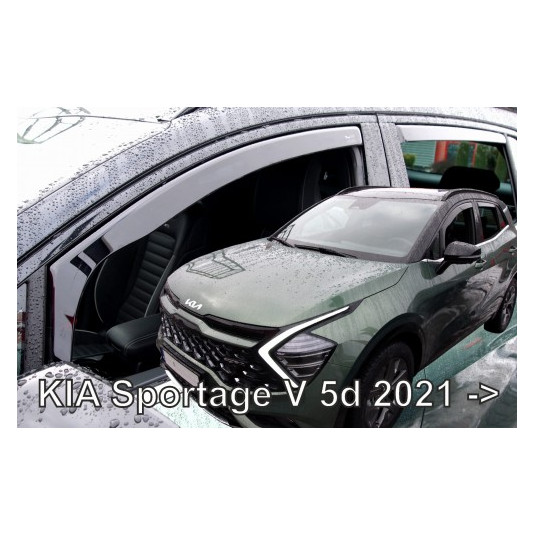 Deflektory KIA Sportage 5D (+zadné) (od 2021)