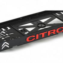 Podložka pod ŠPZ 3D CITROËN červená