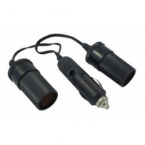 Predlžovací kábel a rozdvojka cigaretového zapaľovača V2