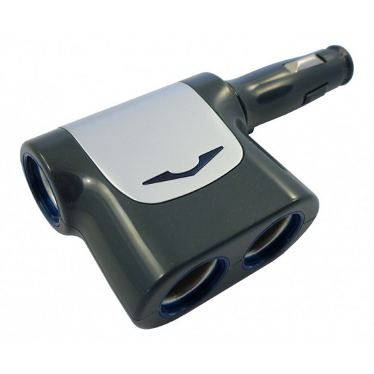 Zástrčka zapaľovača - roztrojka 12 / 24 V V2