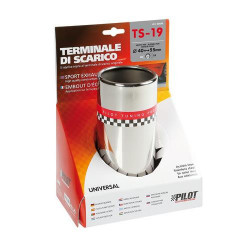 Koncovka výfuku  (Ø výfuku do 55mm) TS-19S