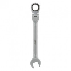 Kombinovaný kľúč s kĺbom a račňou 17mm