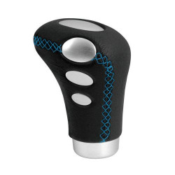 Guľa riadiacej páky KOBRA s modrým šitím