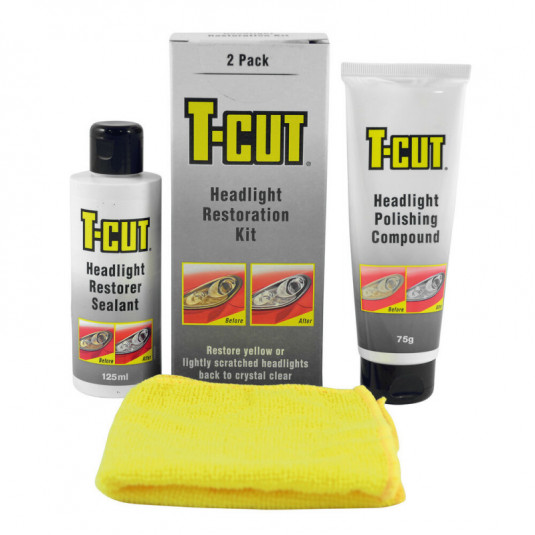 Súprava na obnovu svetlometov - 75 g + 125 ml