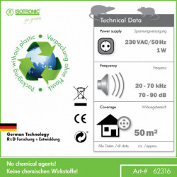 Plašič myší a hlodavcov V3