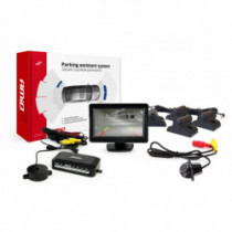 Asistenty parkovania TFT01 4,3 s kamerou HD-305-LED 4-senzorové čierne Truck