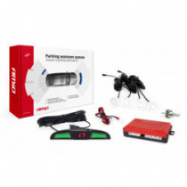Asistenty parkovania LED COB 4-senzorové biele