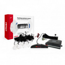 Asistenty parkovania LED 8-senzorové biele