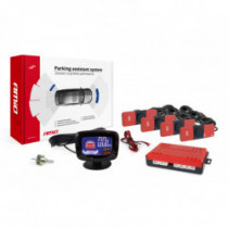 Asistenty parkovania LED-GRAF 4-senzorové čierne vnútorné 16,5mm