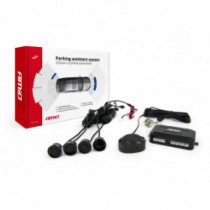 Asistenty parkovania so zvukovým signalizátorom/bzučiak 4-senzorové, čierne