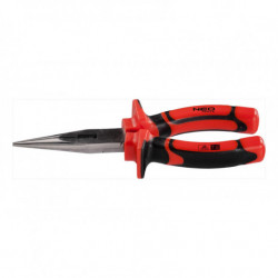 NEO Kliešte predĺžené rovné 160mm VDE, (6 ), crv, leštené