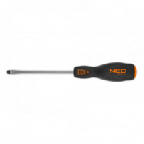 NEO Sekací plochý skrútkovač - Drážkový skrutkovač 8,0 x 150 mm, S2