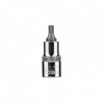 NEO Šesťhranná koncovka na nástavce 1/2, H19 x 55mm