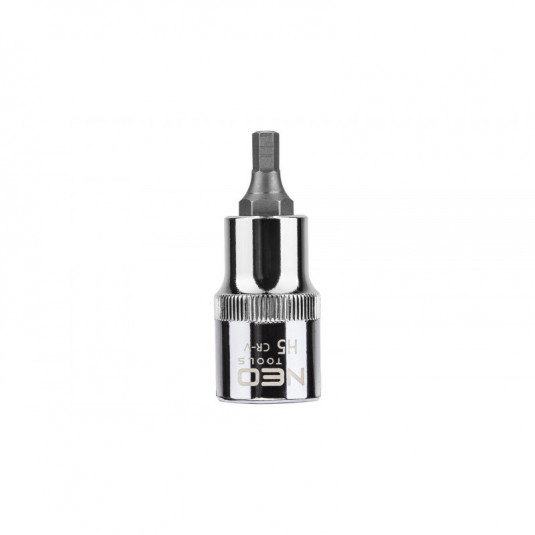 NEO Šesťhranná koncovka na nástavce 1/2, H6x 55mm