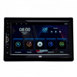 Autorádio premium 2-din 7'' gps usb 2gb