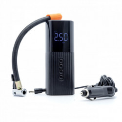 Autokompresor s digitálnymi tlakomermi a LED batériou