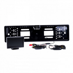 Cúvacia kamera v ráme špz (bez drôtovej) s 5" monitorom