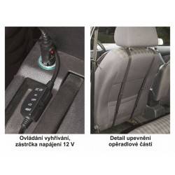 Vyhrievaný poťah sedadla 12V TEDDY
