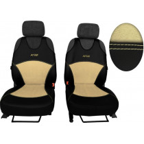 Autotričká Active Alcantara B béžové (Koža-alcantara)