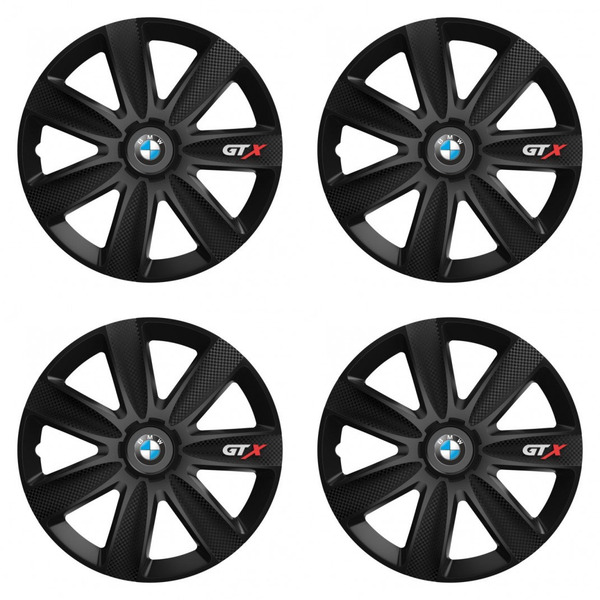 puklice pre BMW 16 GTX CARBON black