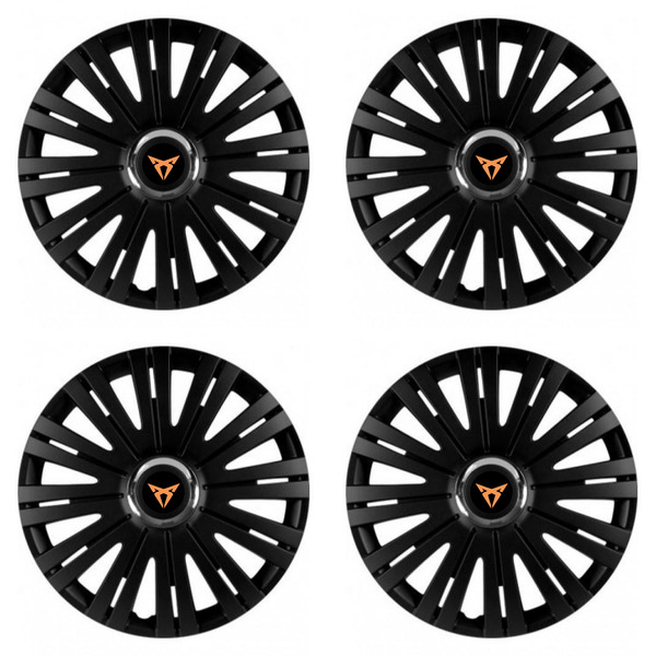 puklice pre  Cupra 15 ACTIVE RC BLACK