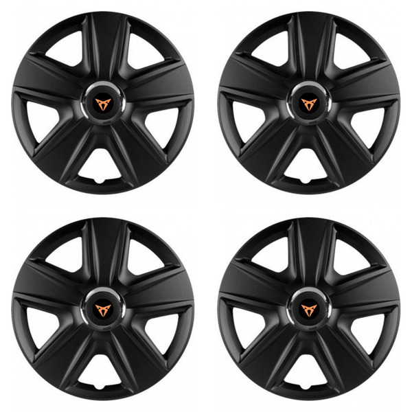 puklice pre  Cupra 14 ESPRIT RC BLACK