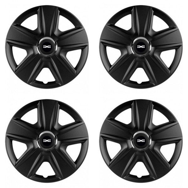 puklice pre  Dacia (nové logo) 16 ESPRIT RC BLACK