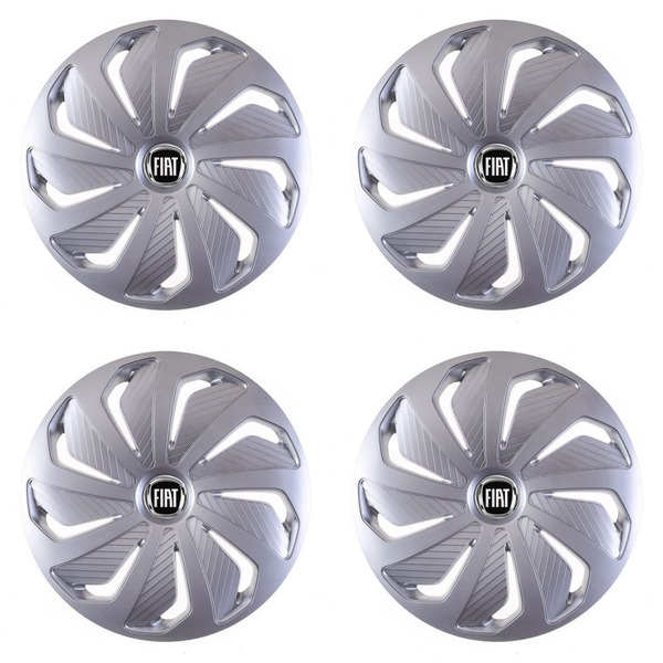 puklice pre  Fiat (čierny) 16 WIND RC SI