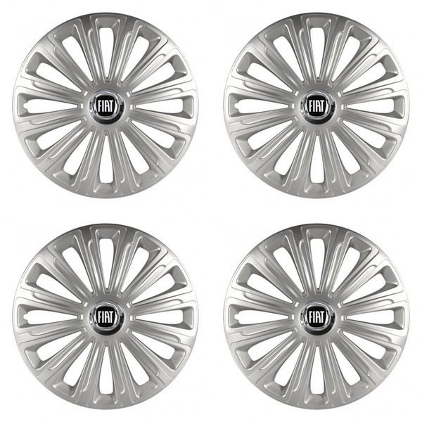 puklice pre  Fiat (čierny) 15 TREND RC