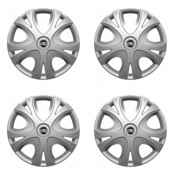 puklice pre  Fiat (čierny) 16 DYNAMIC