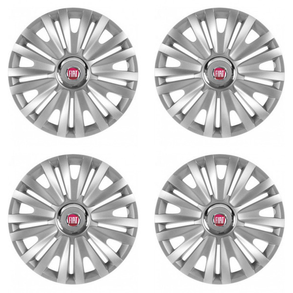 puklice pre  Fiat (červené) 14 ROYAL RC