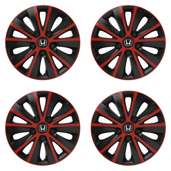 puklice pre  Honda 14 RAPIDE red and black