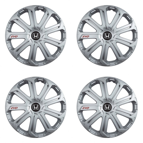 puklice pre  Honda 14 Evo silver