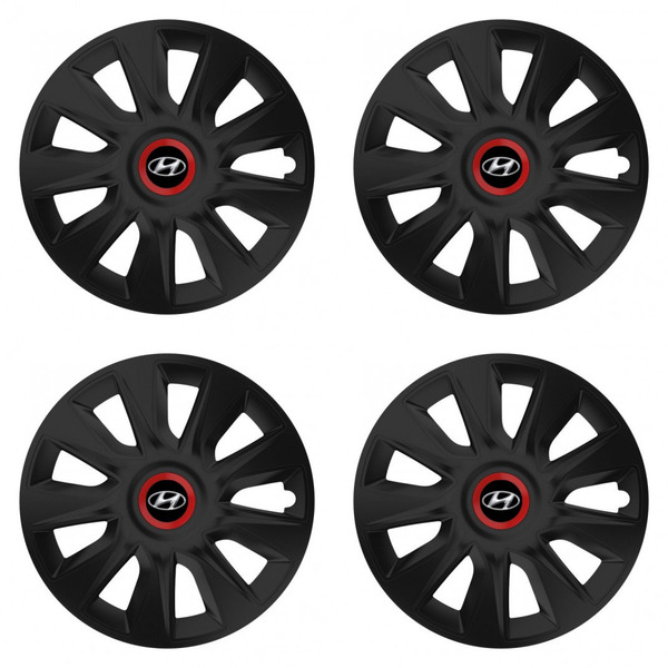 puklice pre  Hyundai 15 STRATOS RR black